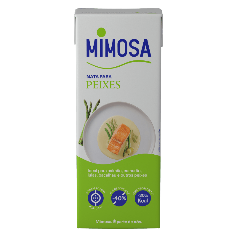 Nata Mimosa para Peixes
